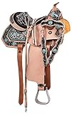 Horse Tack Planet Beautiful Western Pleasure Trail Barrel Racer Show Horse Saddle Tack Set | English...