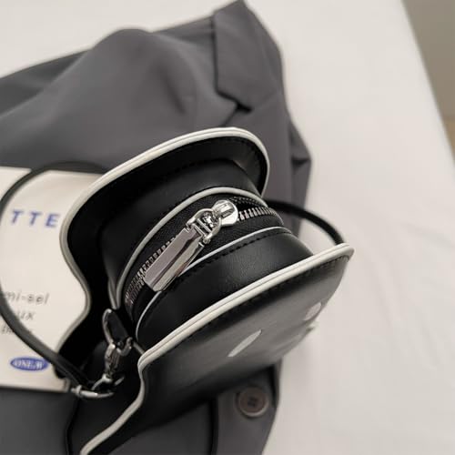 Funny Ghost Leather Shoulder Bag Lightweight PU Material Ghost Purse Water Proof for Halloween3