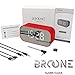 immagine 6Broone C5 Altoparlante Bluetooth 5.0 Sveglia e Orologio Digitale Stereo Cassa portatile, Controllo Temperatura, Radio, Scheda TF 16GB, Ingresso Aux-In Compatibilità per iPhone Android e Tablet PC