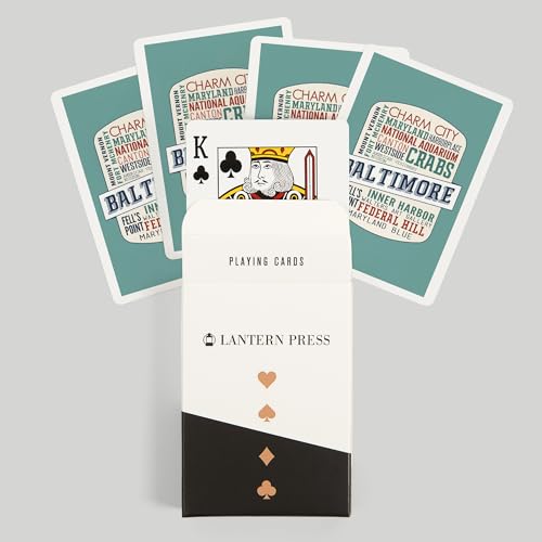 Lantern Press Baraja de Cartas de Póker de 52 Cartas miniatura 6