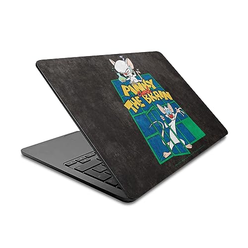 Autocollant Pinky et le Brain pour personnaliser votre MacBook au bureau
