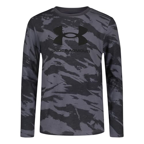Under Armour UA BRUSHED CAMO TEE, CASTLEROCK, YS