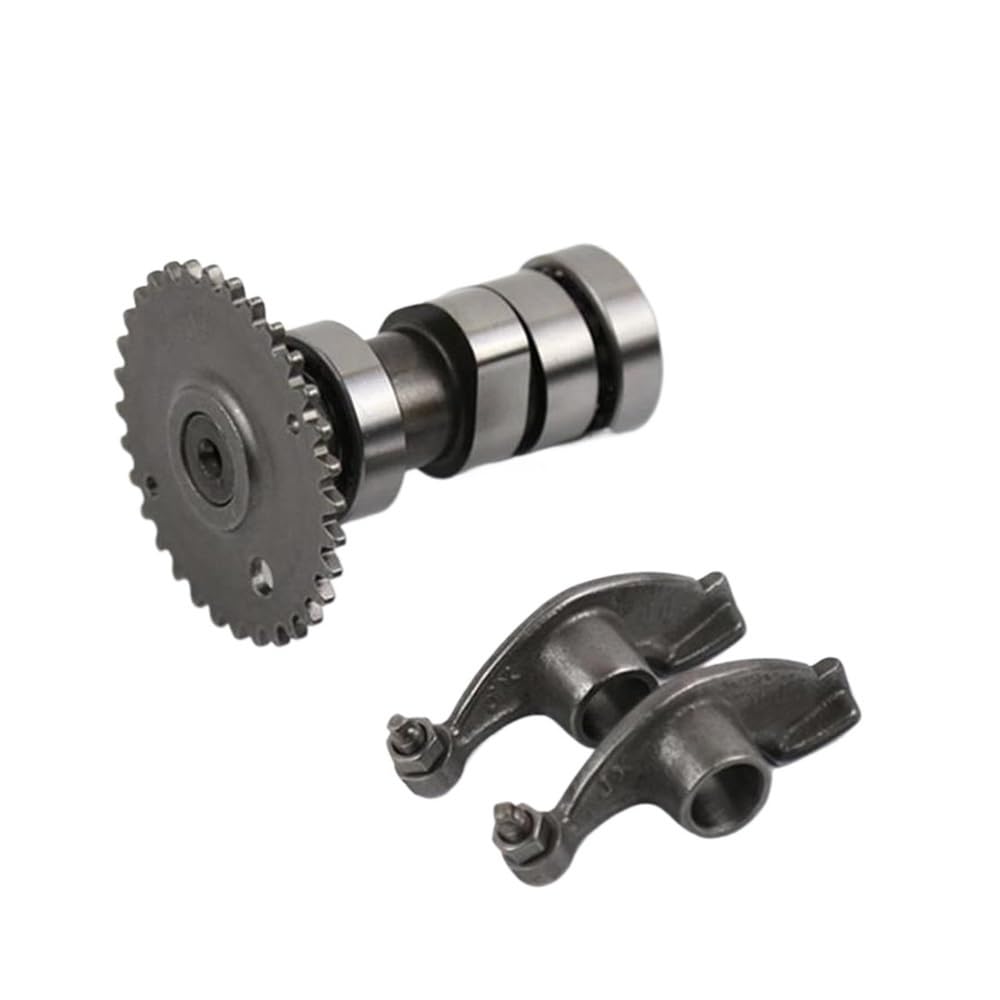 Árbol de levas y balancín de moto 125 CC para reparar distribución AN125 HS125T