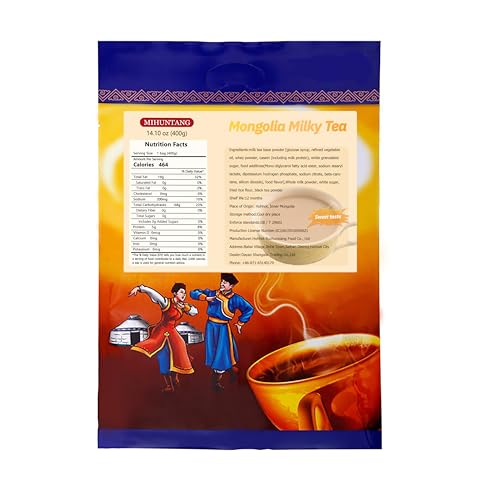世纪牧场 Mongolian milk tea sweet 400g instant milk tea powder 蒙古奶茶甜味 400g 速溶奶茶粉 内蒙古特产冲饮品 image 5