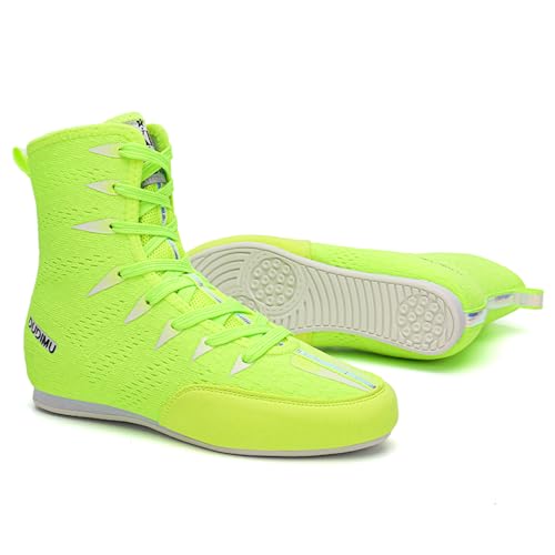 Kids Wrestling Shoes & Boys Girls Boxing Shoes & Lightweight Sneakers & High Top Wrestling Training Boots Anti Slip Youth Wrestling Shoes3