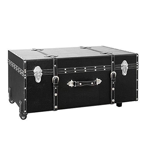 DormCo Texture® Brand Trunk - Black - Large
