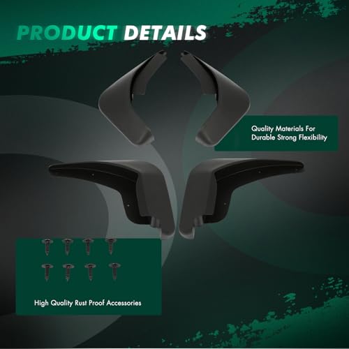 Image of SCITOO Mud Flaps Fit for Ford Focus 2013-2014