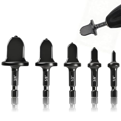 Amztour Abocardador Aire Acondicionado 5 Piezas 1/4' 5/8' 1/2' 3/8' 3/4' Expansor de Tubos de Cobre para Instalación de Aire Acondicionado y Trabajos de Fontanería