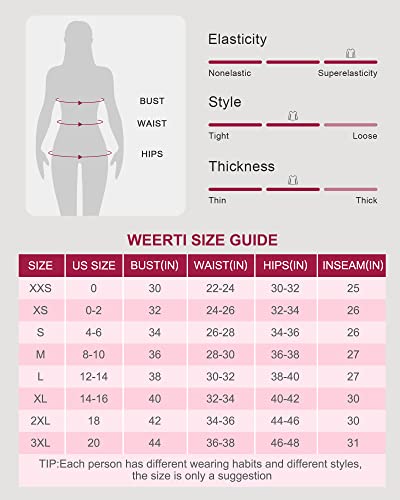 Weerti Thermal Underwear For Women Long Johns Women With Fleece Lined Base Layer Women Cold Weather Pajamas Top Bottom（Red Xs） #TOP5