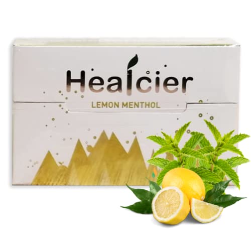 HEALCIER - 10er Pack - Herbal Sticks - tabakfrei, nikotinfrei - für HNB Geräte - Versand aus EU (Lemon/Menthol) – Bild 4