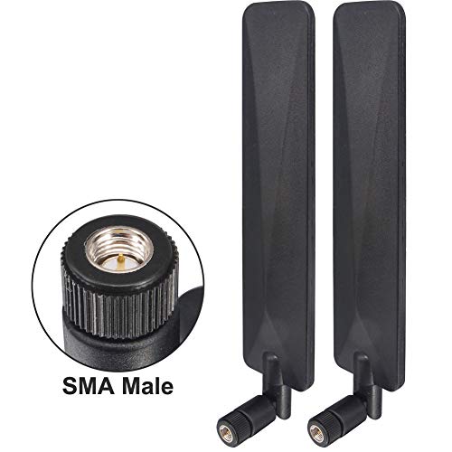 Kaunosta Wireless Netzwerk Router Antenne universelle Breitband 12dBi omnidirektionale Paddle Antenne hoher Gewinn mit SMA-Anschluss cpe-Router Verizon Access Point und andere Netzwerkgeräte 2 Stück - Image 3