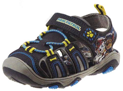 Boys Paw Patrol Close Toe Sandal Toddler/Little Kid Navy (8 Toddler, Navy)