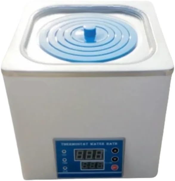 Lab Water Bath, Thermostat Water Bath Digital Water Bath Boiler Heating Constant Temperature Tank Single-Holes HH-1 Capacity 3L Temp for Lab,