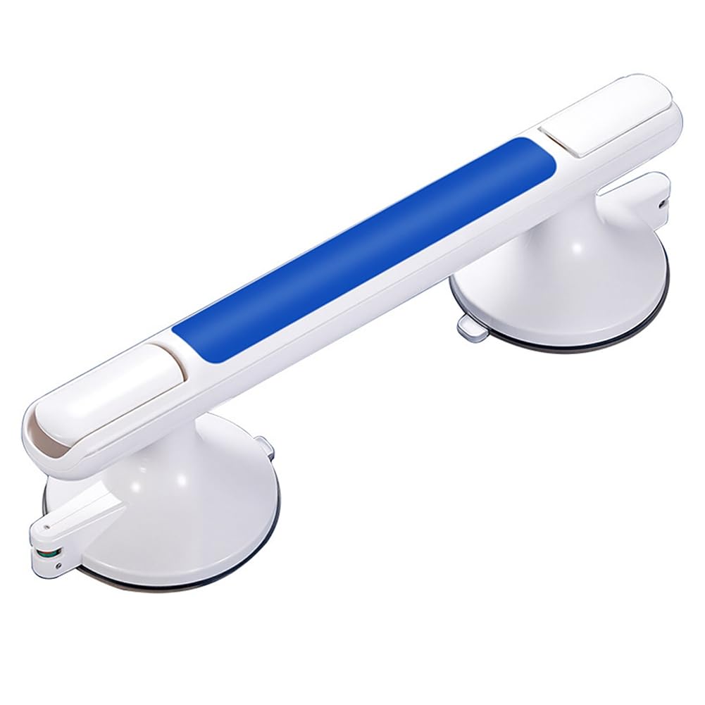 Ijsdnvjndx Blue Anti Slip Safety Bathroom Handle Bathtub Grab Bar Free Punch For Elderly Support Suction Cup Shower Grab Bars