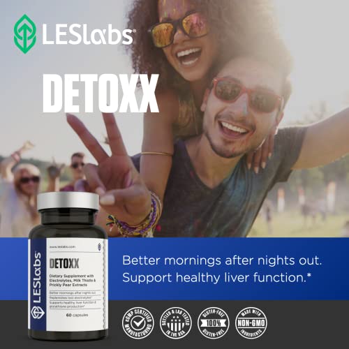 image for LES Labs DeToxx – Better Mornings & Recovery, Liver Support, Electro
