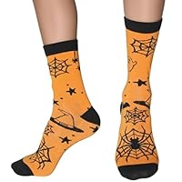 A2Z 4 Kids Girls Boys Novelty Halloween Skeleton Boo Socks Comfortable Breathable Spider Web Crew Socks UK Shoe Size 2-3 Years (6-8.5), 3-6 Years (9-12), 6-9 Years (12.5-3.5), 10-14 Years (4-5.5)