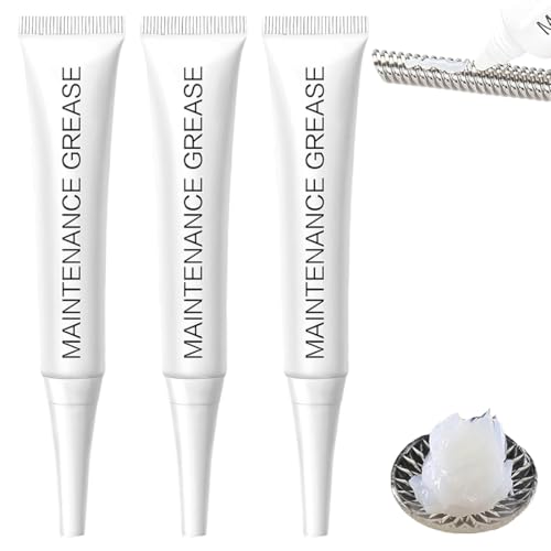 DULZEN 3 Piezas Grasa silicona Lubricante Grasa Accesorios Impresoras 3D Grasa Para Impresora 3D Kit Lubricante para Impresora Aplicable a Diversos Materiales de Impresión para Engranajes Tornillos