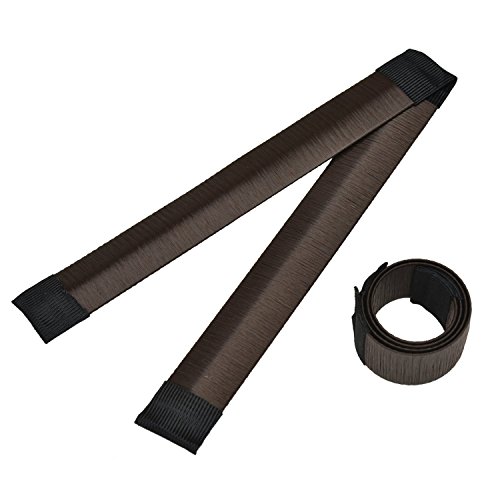 Preisvergleich Produktbild Hairstyling Tool Twist Bun maker Haardutt Haar Donut Haarspange Haarknoten Frisurenhilfe Haarzopf @Bearlink (Dunkelbraun)