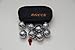 BuyBocceBalls Listing - 8 Ball 35mm Metal Mini Bocce/Petanque Set with Blue Bag - Single