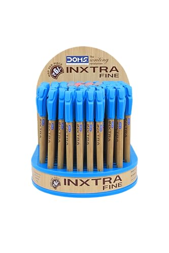 Doms Inxtra Fine Ballpoint Pens 100 Pcs Pack