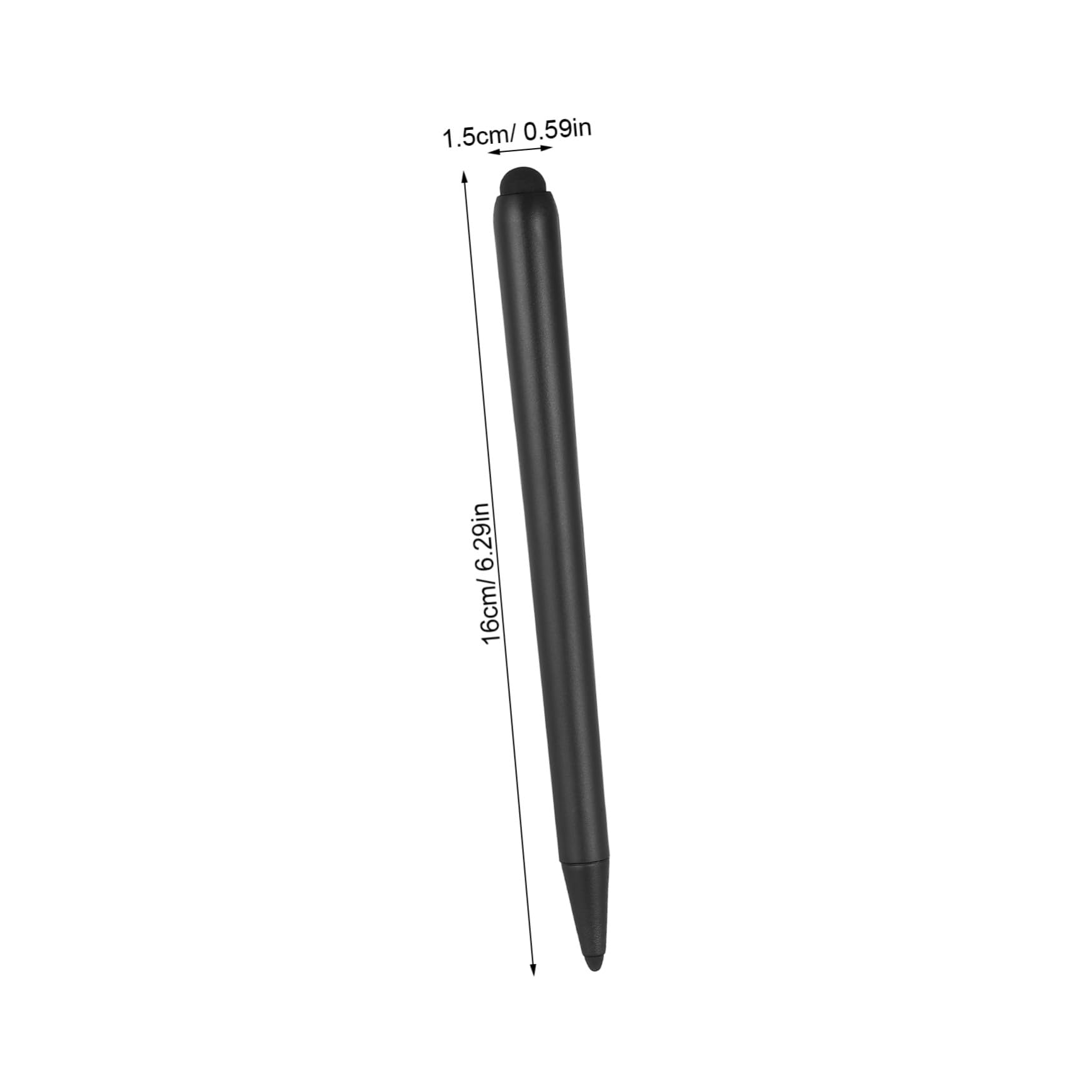 LIFKOME Penna Stilo per Schermo Touchscreen Nero 2 Pezzi Design Doppia Punta e Funzione Touch Precisa per Insegnamento e Riunioni Aziendali