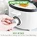 GreenLife 3-in-1 Breakfast Maker Station, Healthy Ceramic Nonstick Dual Griddles for Eggs Meat Sausage Bacon Pancakes and Breakfast Sandwiches, 2 Slice Toast Drawer, Easy-to-use Timer, White