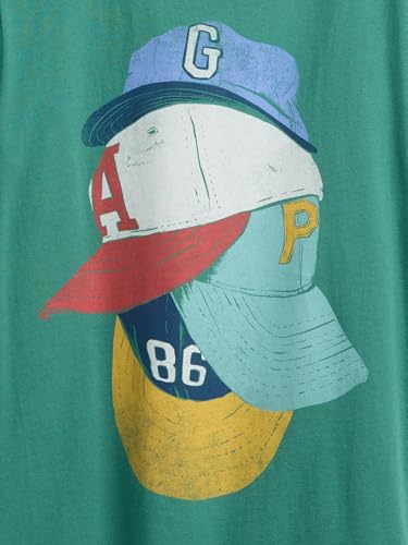 Image of GAP Boys' Short Sleeve Graphic Tee 2-Pack
