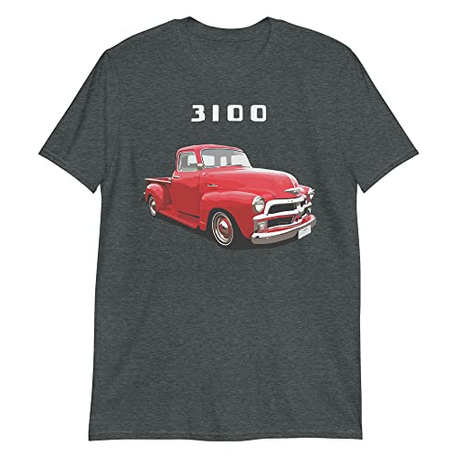 Red Chevy 3100 Antique Pickup Truck T-Shirt