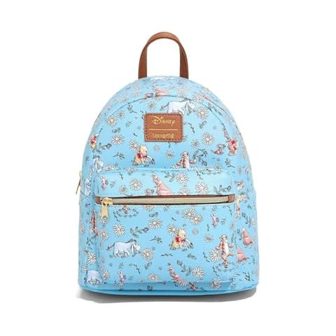 Loungefly Disney Winnie The Pooh Sketch Daisies Mini Backpack Cover