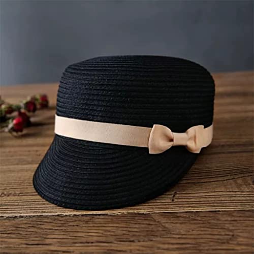 Chapeau d'été pour femme protection solaire soleil plage paille capeline voyage