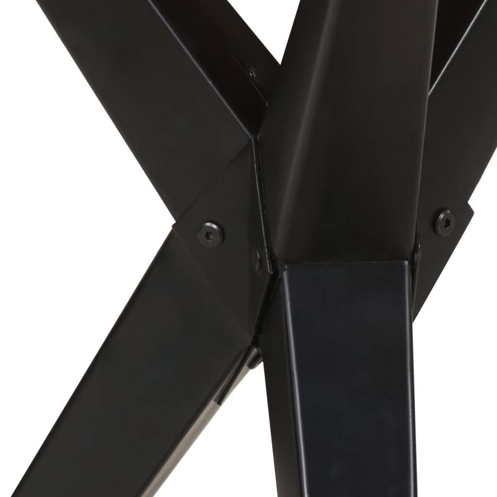 Fengshui Stół do jadalni z litego drewna akacjowego 160 x 80 x 76 cm