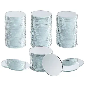 Bright Creations Craft Mirror Tiles for Decorations, Mosaics (120 Pack) 1 Inch