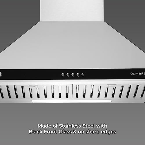 Image of IFB 60cm 960 m3 /hr Chimney (OLIM 60 Plus, 2 Cassette Filters, Touch Control, Silver)