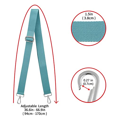 Image of ZOOEASS Wide Shoulder Strap (Solid),Adjustable Replacement Belt Crossbody Canvas Bag Handbag