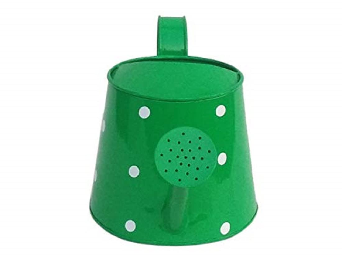 Railing Planter Impex Dotted 2 litres Metal planters Round Watering Can - Rust Free Home Decor Gifting, Garden, Gardening, Tools (Pack of 1, Green) (B083V6JSTK) Amazon Price History, Amazon Price Tracker