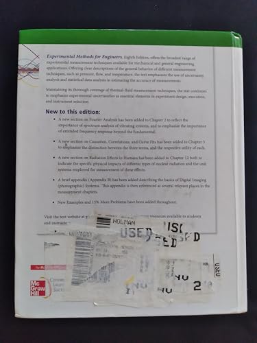 Experimental Methods for Engineers (Mcgraw-hill Series in Mechanical Engineering)