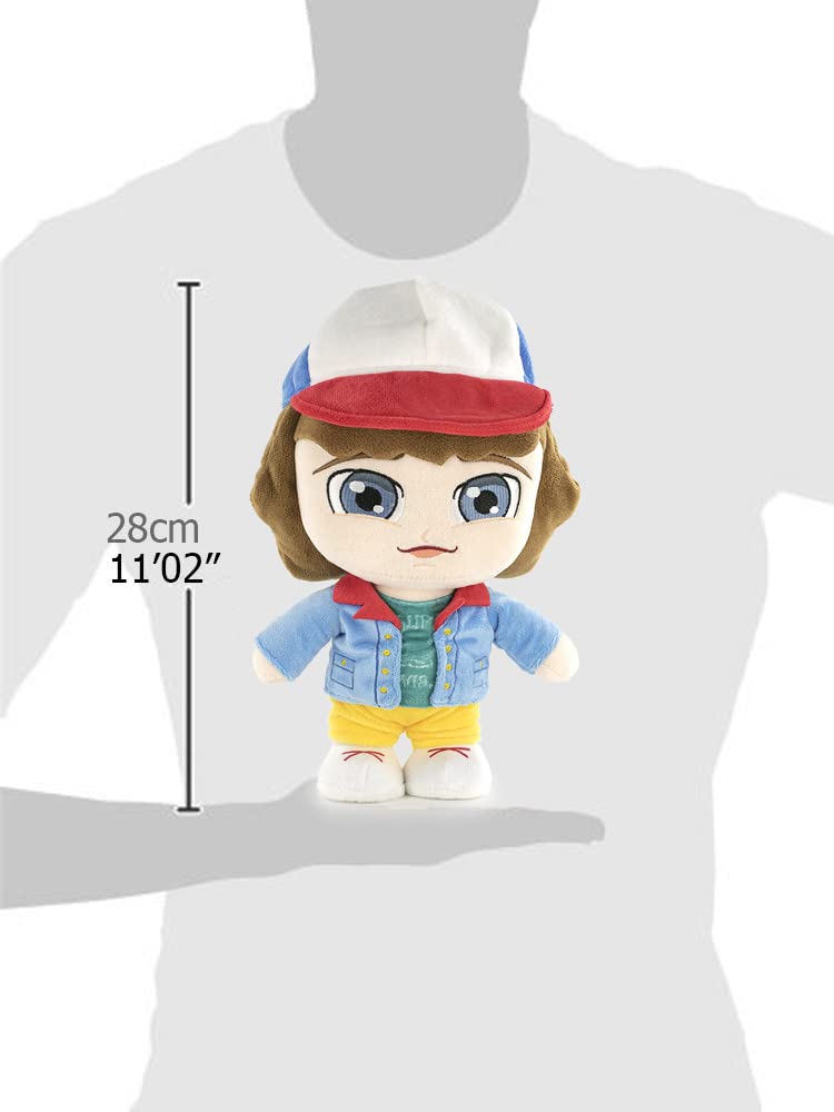 Stranger Things Eleven Plüschtier | 19 Cm, Freistehend | Offiziell Lizenziert Von BANDAI | Weich & Kuschelig | Sammlerstück Für Fans