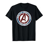 Marvel Comics Avengers Earth's Mightiest Heroes Vintage T-Shirt