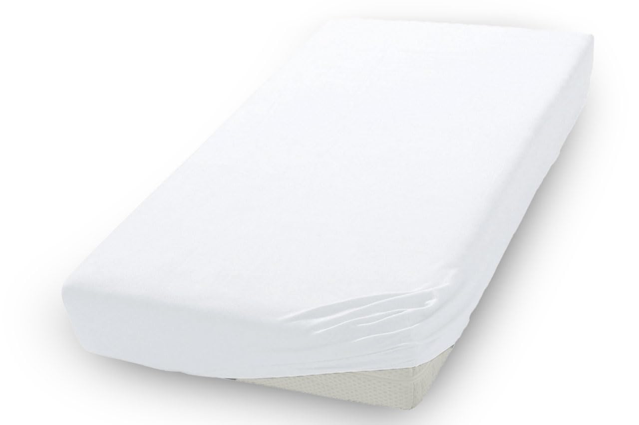 Castejo Matratzenschutz als Spannbetttuch mit PU Beschichtung zusätzlich auch an den Seiten, Hygieneschutz, Inkontinenz, Spannlaken,Bettlaken, Pflege, CA1075 Größe: 200x200cm