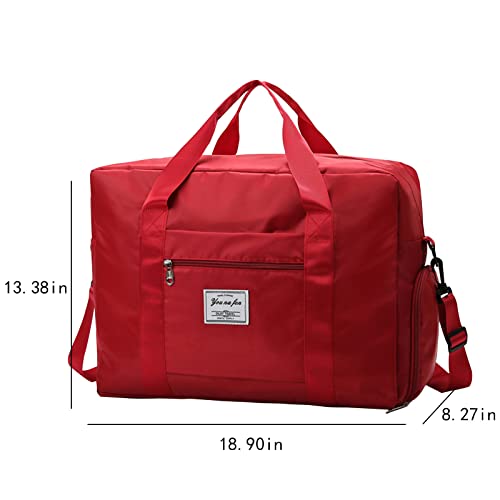 Multi-Functiona Duffel Bags with Pocket, Travel Duffle Bag Foldable Duffel Bags Lightweight Duffel Bags4