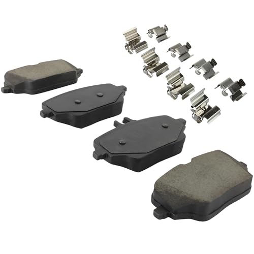 Image of QUALITY-BUILT Rear Ceramic Brake Pads, Premium 1001-2235C, Compatible with 2020-2024 Mercedes-Benz GLE350