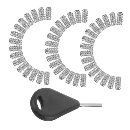 DECHOUS 1 Set Surfboard Fin Installation Tool Durable Screw Accessories with Ergonomic Keys for Easy Setup Compact Portable Surfboard Fin Tools