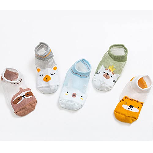 Baby Kids Transparent Mesh Ultra-thin Socks Boys Summer Ankle Socks2