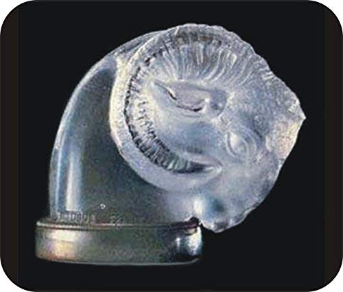 Mascot Hood Ornament RAM Head Picture on Mouse Pad