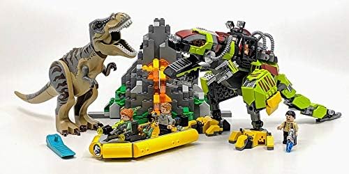 لگو سری Jurassic World مدل T. rex vs Dino-Mech Battle 75938