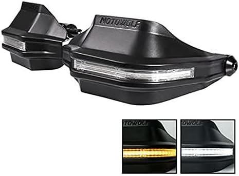 Miniatura 9 de Motorcycle Windshield TRK502 HandGuards Motorcycle Hand Guard Protector Shield Windproof Handlebar HandGuards Protection Compatible with Benelli TRK