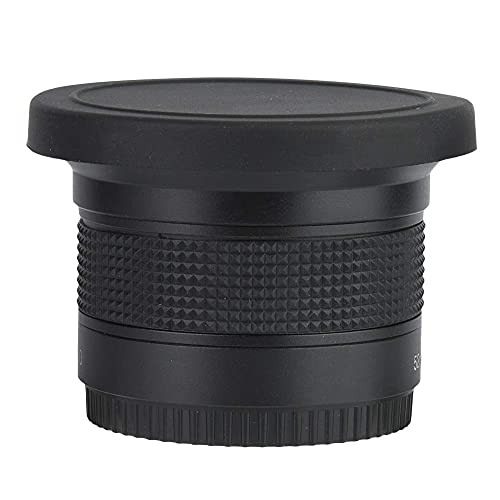 Obiettivo fisheye grandangolare universale da 52 mm 0,35X, con custodia per obiettivo, custodia reflex digitale, fotocamera reflex digitale Fisheye Len, per per/per/per