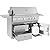 Summerset Sizzler Pro 40-Inch 5-Burner Propane Gas Grill with Rear Infrared Burner - SIZPRO40-LP