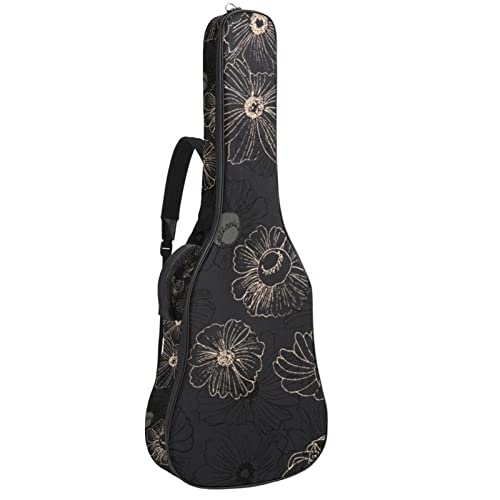 Housse de transport étanche pour guitare avec bandoulière réglable Motif pastèque, Multicolore 04, 42.9×16.9×4.7 in… - Les Beatles, Paul McCartney, John Lennon, RIngo Starr, George Harrison Housse de transport étanche pour guitare avec bandoulière réglable Motif pastèque, Multicolore 04, 42.9x16.9x4.7 in…