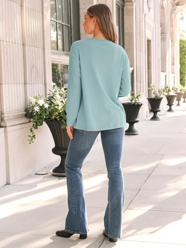 Image of AUTOMET Womens Long Sleeve T Shirts Crewneck Sweatshirts